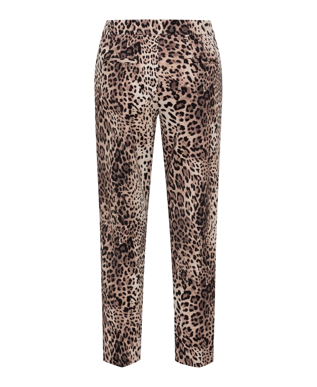 Olsen Women's Leopard Print Cropped Pant