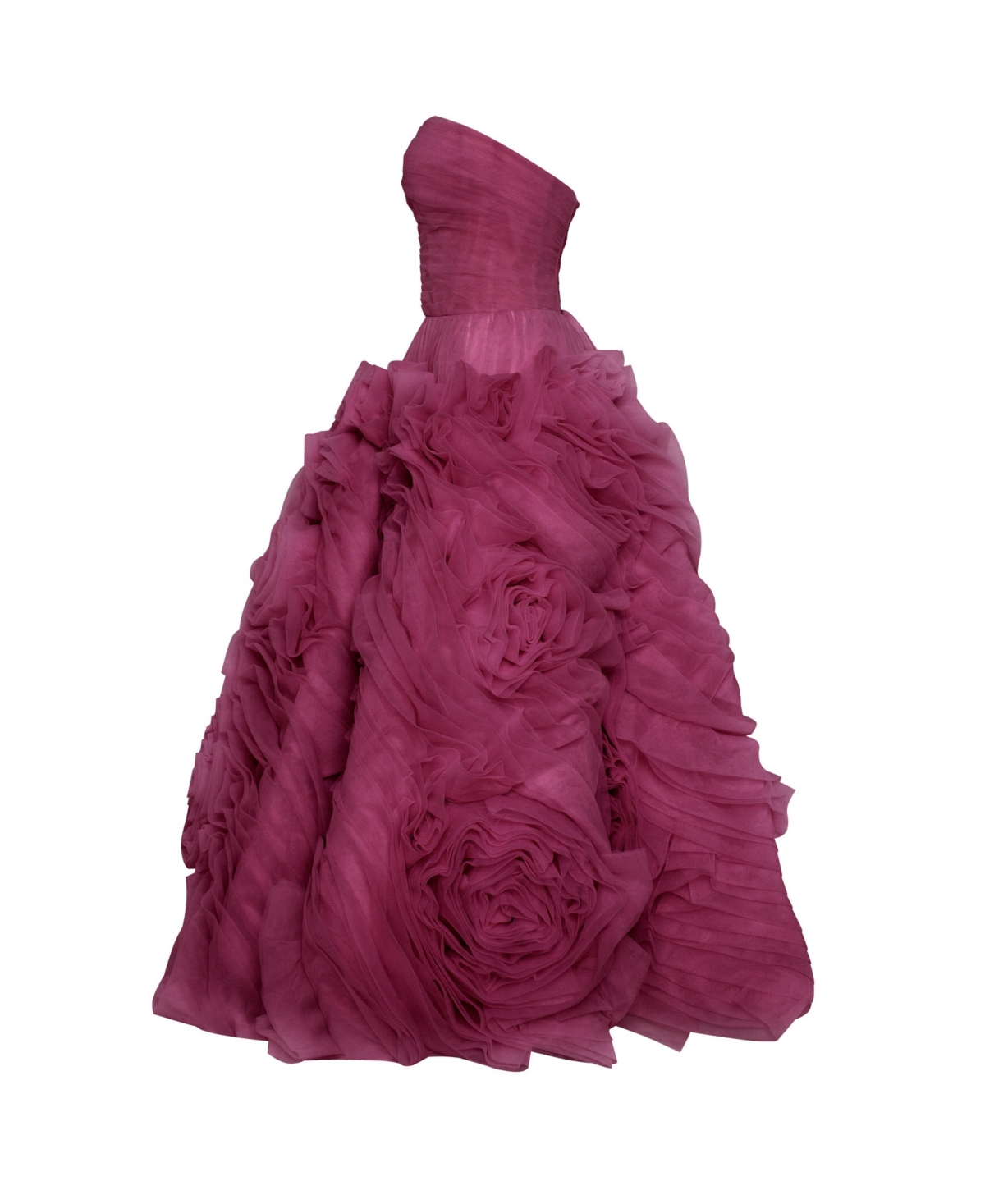Milla Women's Dramatically Flowered Tulle Dress