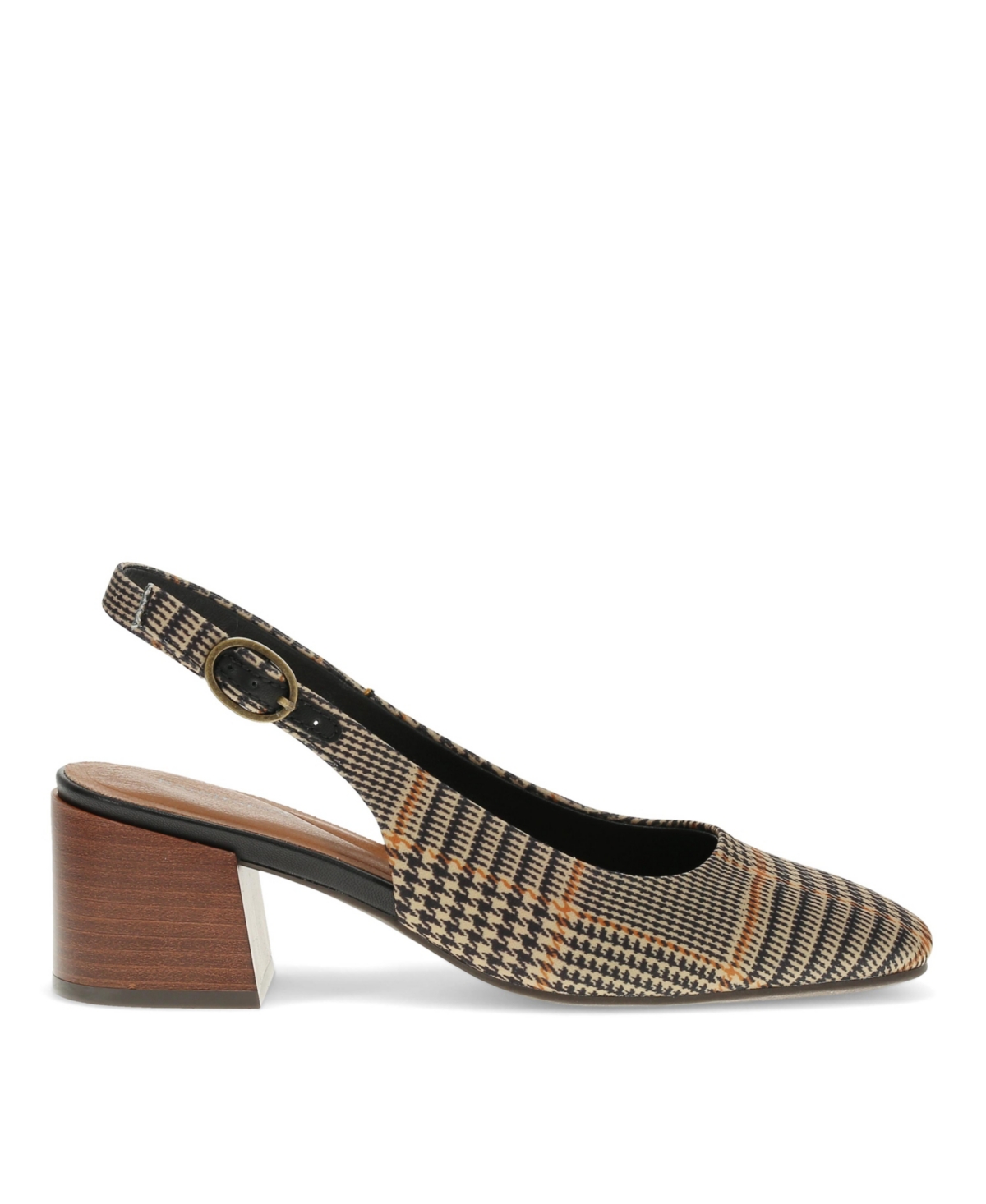 Baretraps Women's Ester Block Heel Slingback Pumps In Black Multi