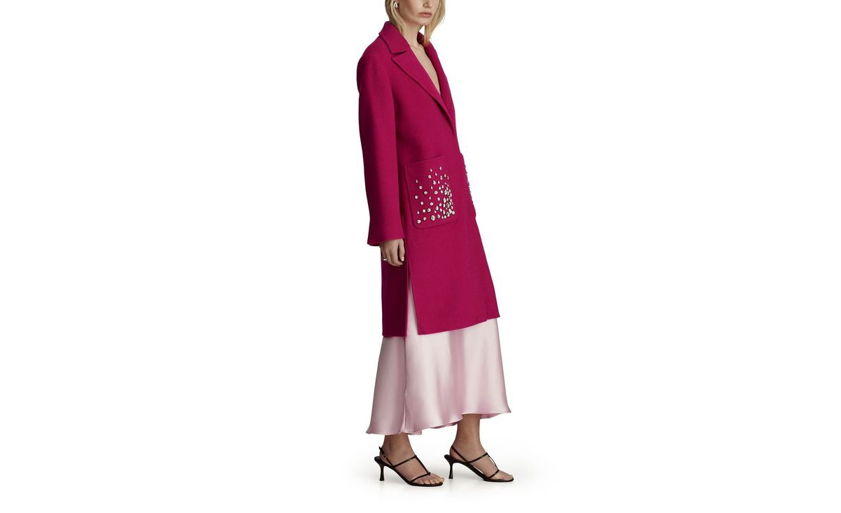 Dawn Levy Women's Wool Colette Coat