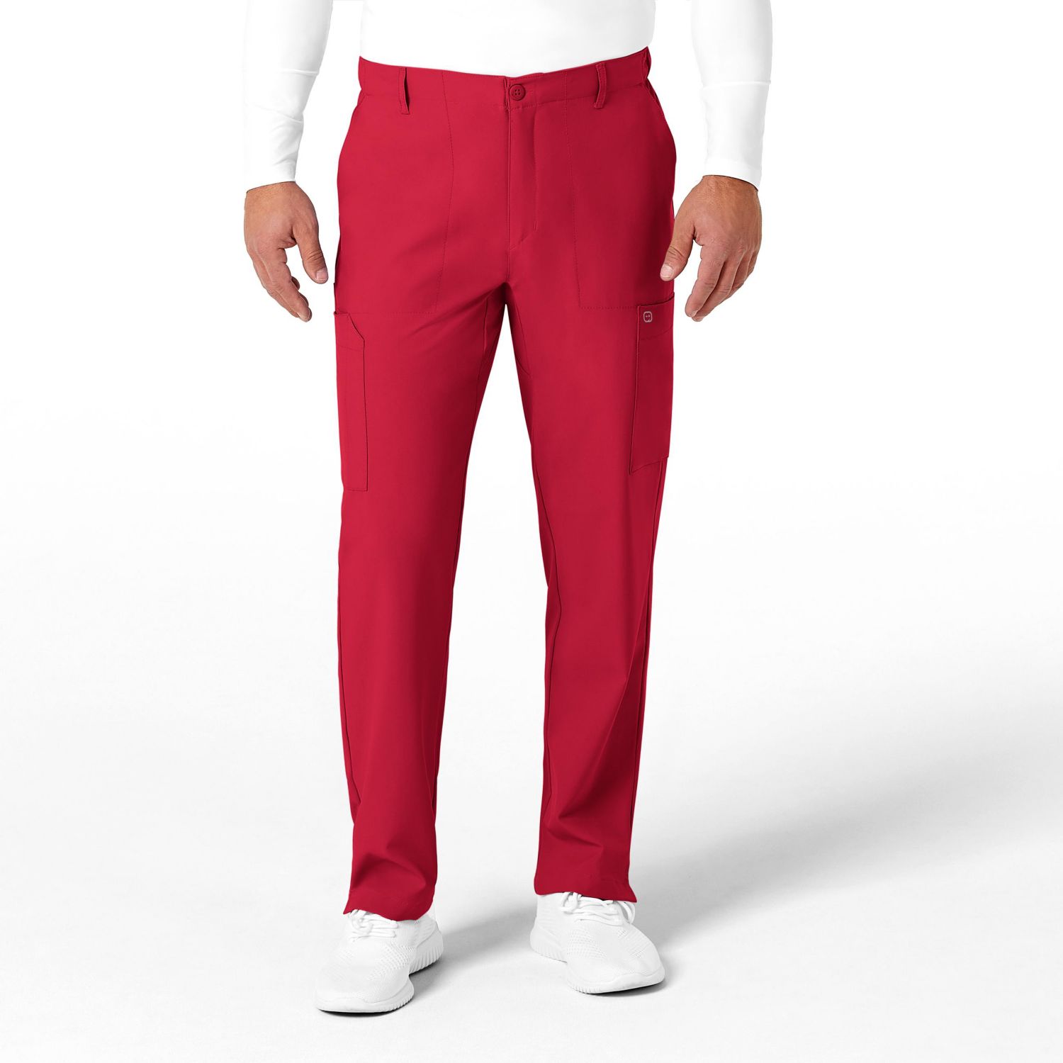 Men's W123 Flat Front Cargo Scrub Pant Regular