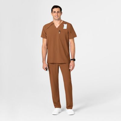 Men's RENEW EZ Zip Scrub Top