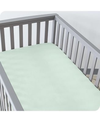 Microfiber Pack of 3 Fitted Crib Sheet, Crib