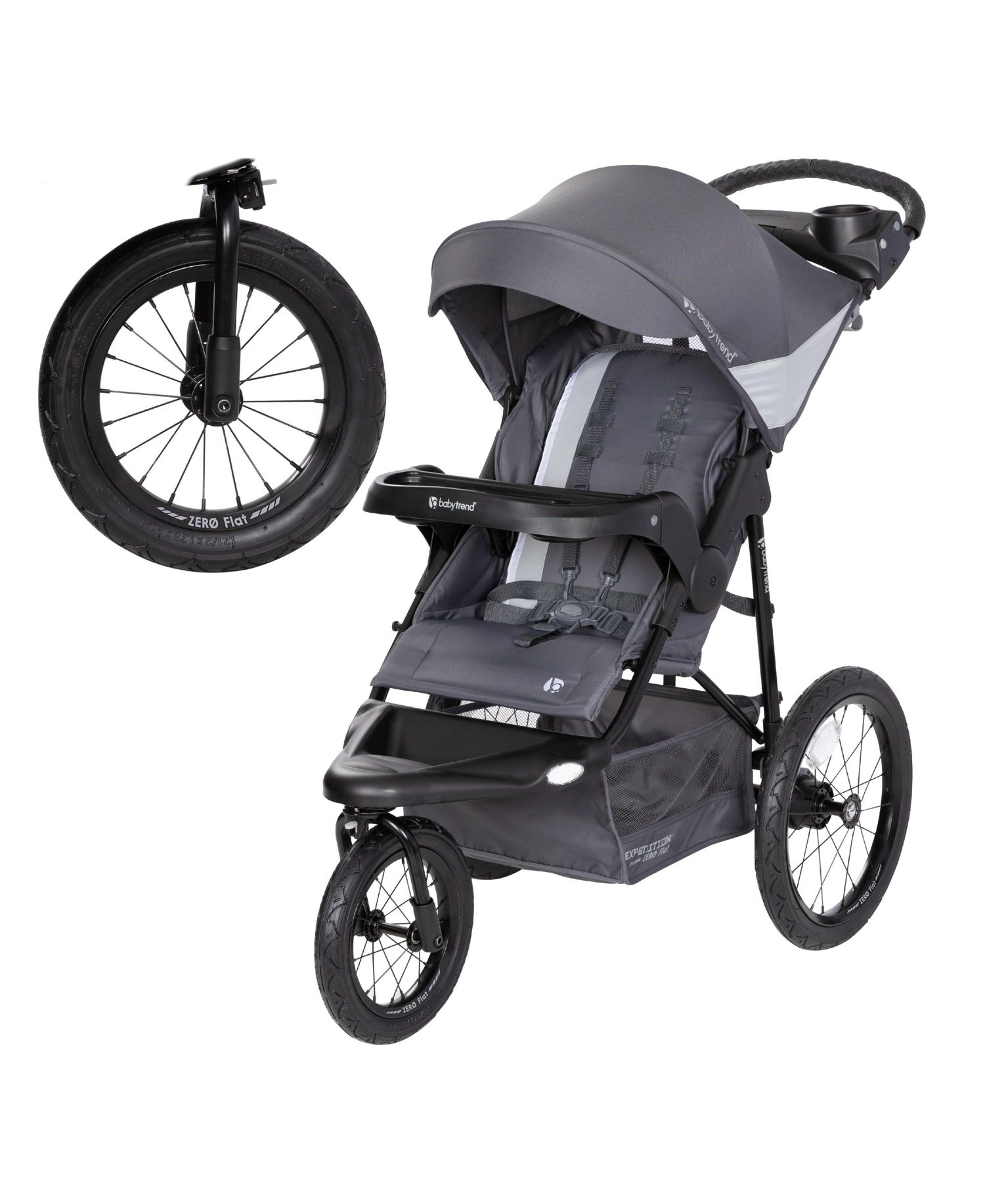 Expedition Zero Flat Jogger with LED Lights