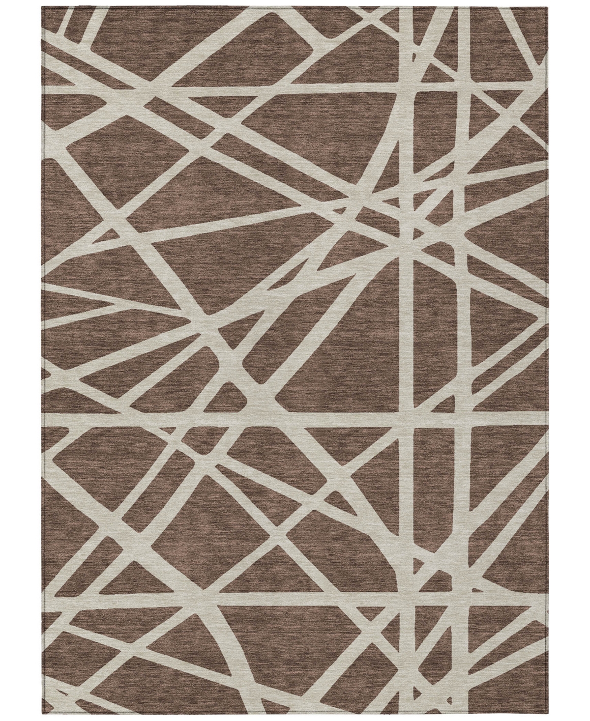 Addison Chantille Machine Washable Acn1040 2'6"x3'10" Area Rug In Brown