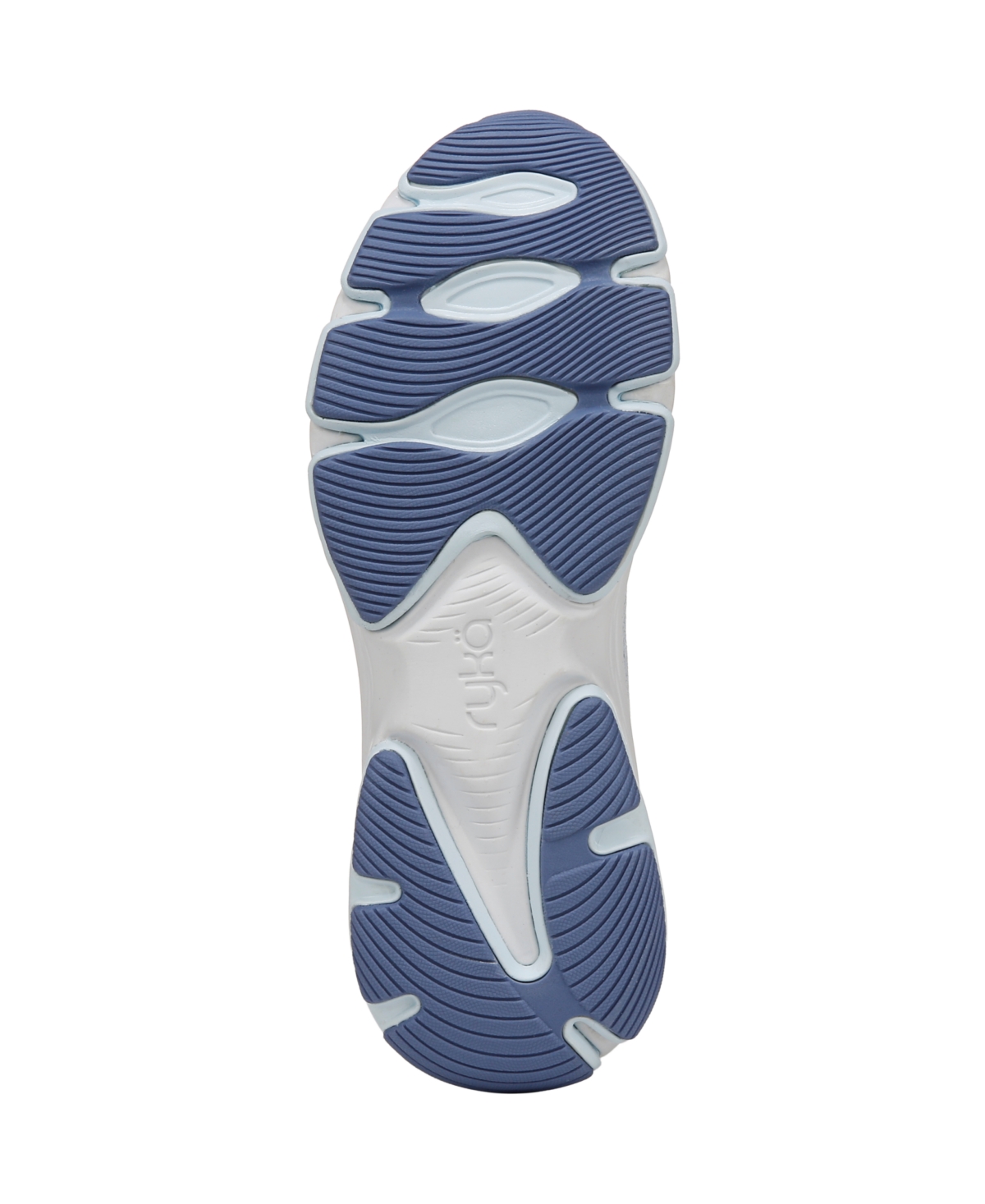 Shop Ryka Women's Devotion X Lace Up Walking Sneakers In Skyway Blue Mesh Fabric