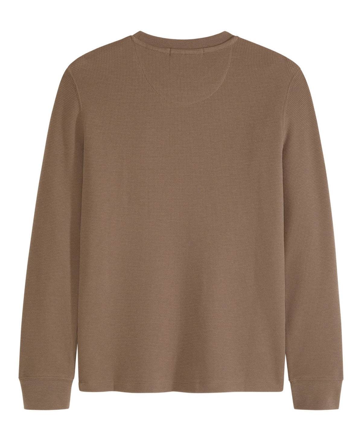 Scotch & Soda Big Boys Long Sleeve Thermal Graphic Tee In Cappuchino