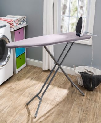 Products Adjustable Height, 4 Leg Ironing Board with Mesh Top and Iron Rest