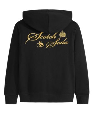 Big Boys Graphic Fleece Zip Up Hoodie