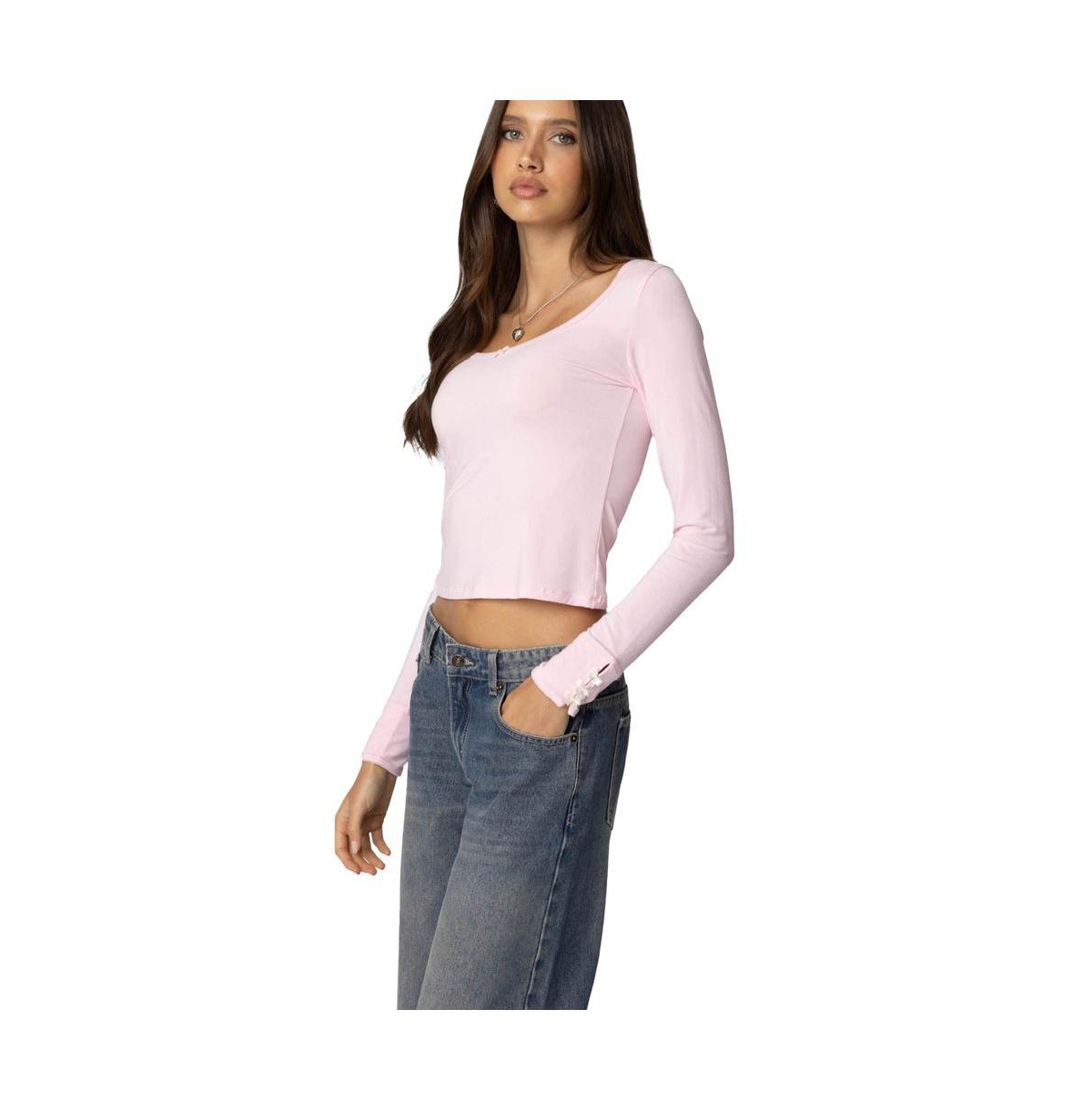 Edikted Women's Lolo Bow Top