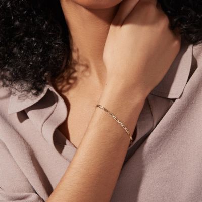 Figaro Chain Bracelet - Elijah Regular