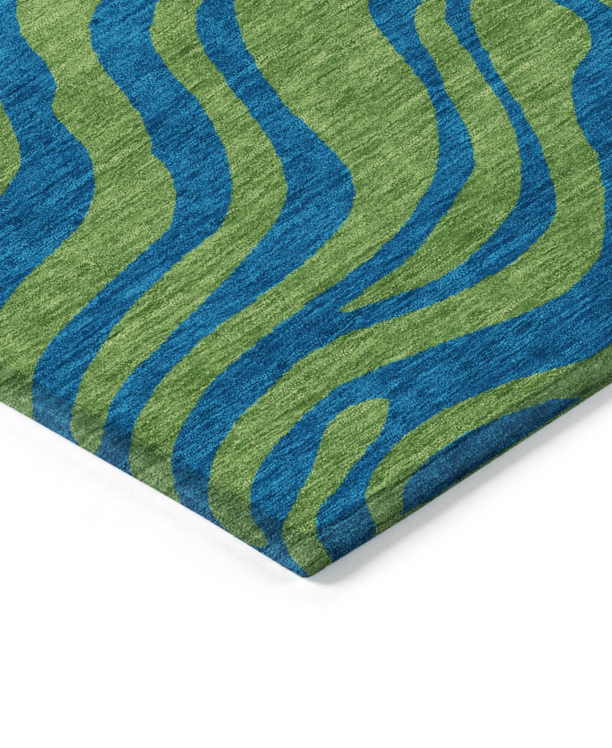 Addison Chantille Machine Washable Acn1043 9'x12' Area Rug In Green