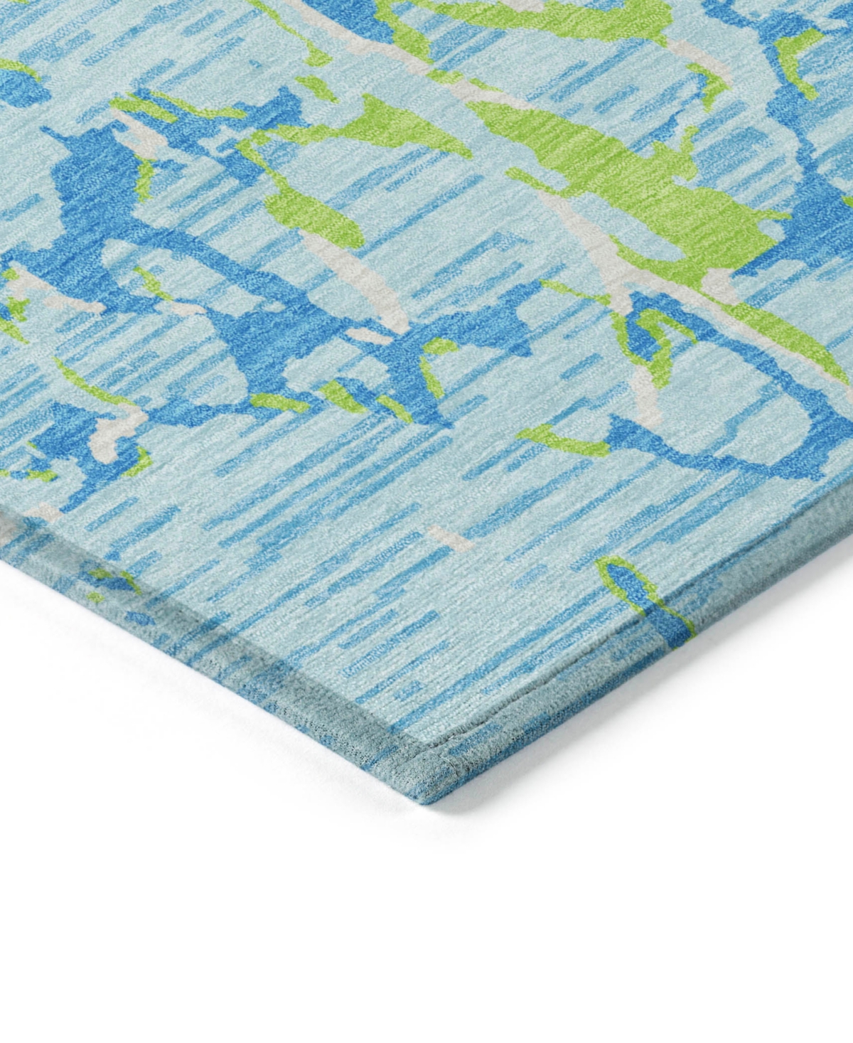 Addison Chantille Machine Washable Acn1046 8'x10' Area Rug In Mist