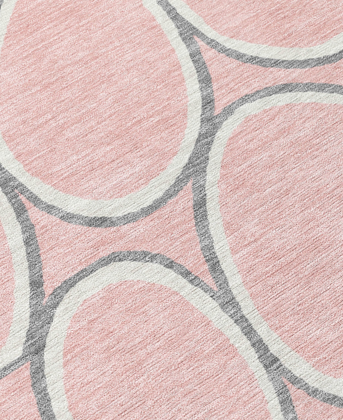 Addison Chantille Machine Washable Acn1041 5'x7'6" Area Rug In Pink