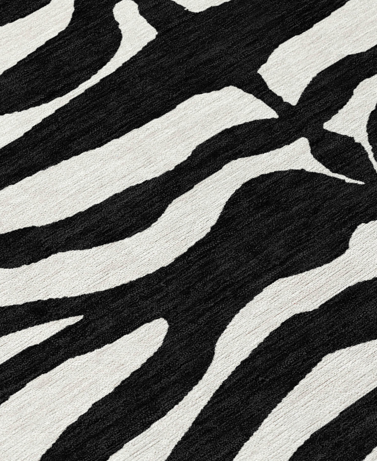 Addison Chantille Machine Washable Acn1042 2'3"x7'6" Runner Area Rug In Black