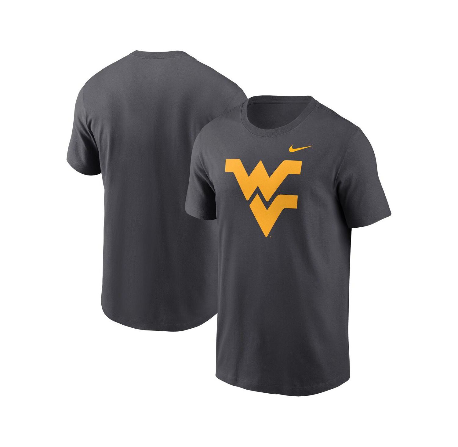 Men's Anthracite West Virginia Mountaineers Primetime Evergreen Logo T-Shirt