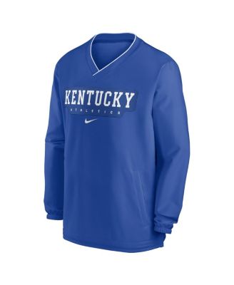 Men's Royal Kentucky Wildcats 2024 Sideline Pullover Windshirt