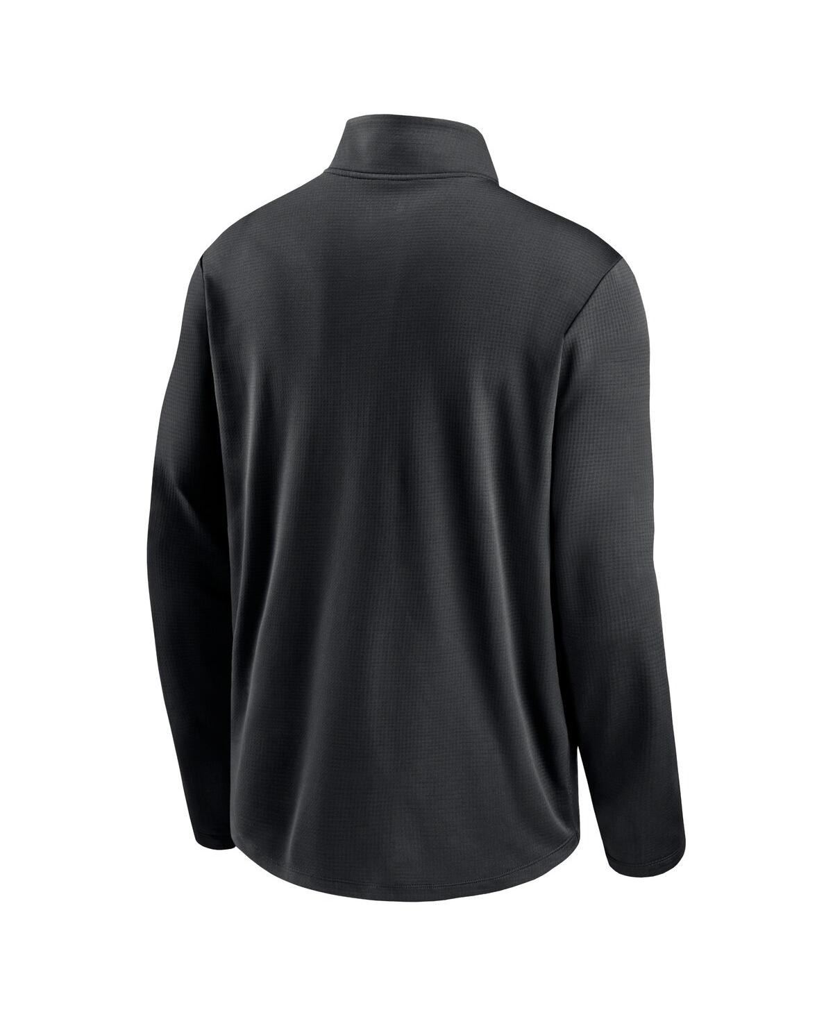 Nike Men'sOhio State Buckeyes Primetime Pacer Performance Half-Zip Top - Black