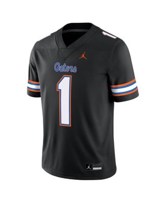 Men's 1 Black Florida Gators Alternate Game Jersey