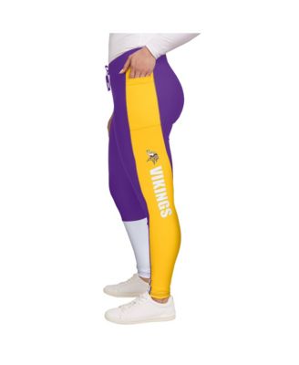 Women's Minnesota Vikings Color-block Leggings