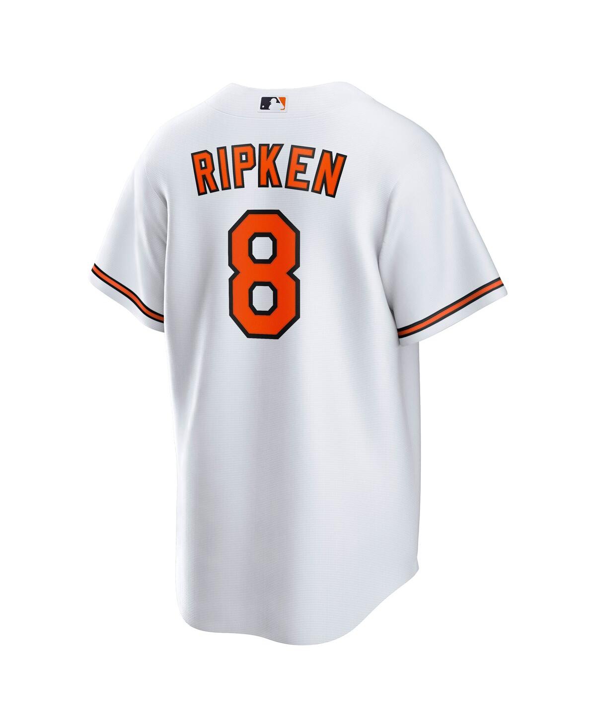 Nike Men's Cal Ripken Jr.Baltimore Orioles Throwback Replica Player Jersey - White
