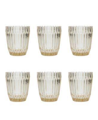 Archie Double Old Fashioned Glasses, Set of 6