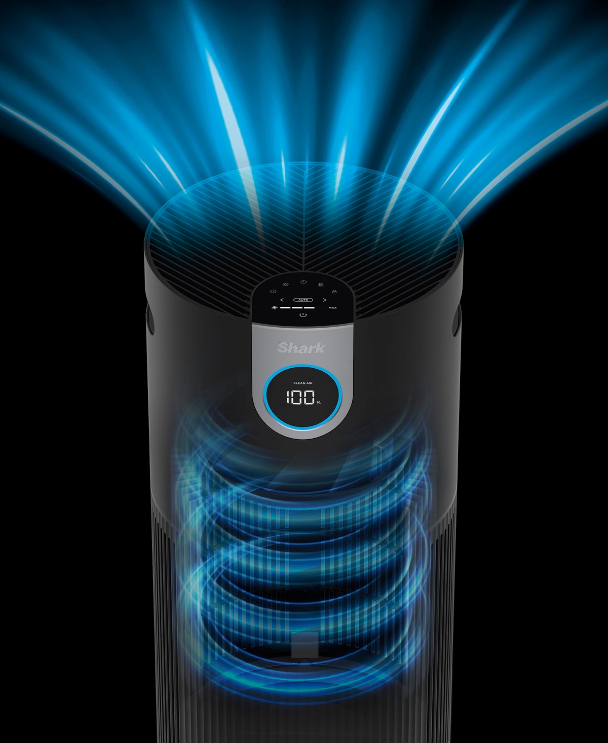 Shark Large-room Air Purifier Max With True Hepa In Charcoal Grey