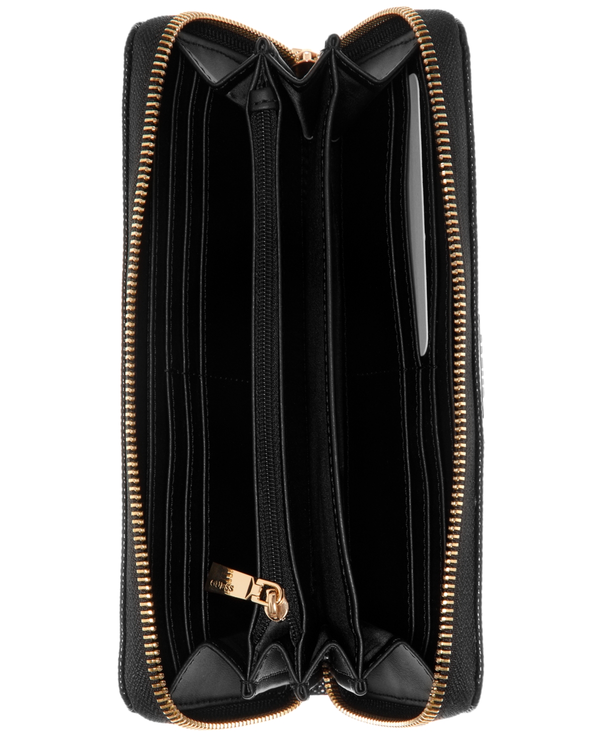 GUESS G WAVE LARGE ZIP AROUND WALLET