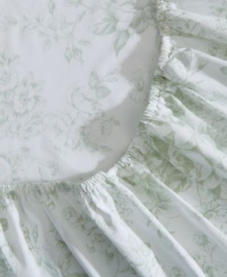 300 Thread Count Cotton Sateen 4-Pc. Sheet Set, Queen