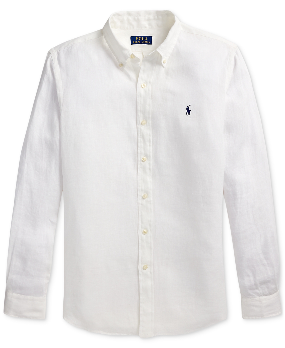 Polo Ralph Lauren Men's Classic Fit Linen Shirt In Ceramic White