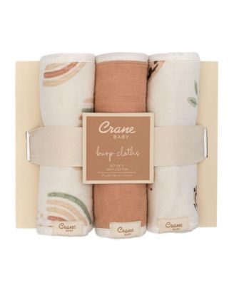 Parker Burp Cloth Rainbow/Butterfly 3-Piece Set