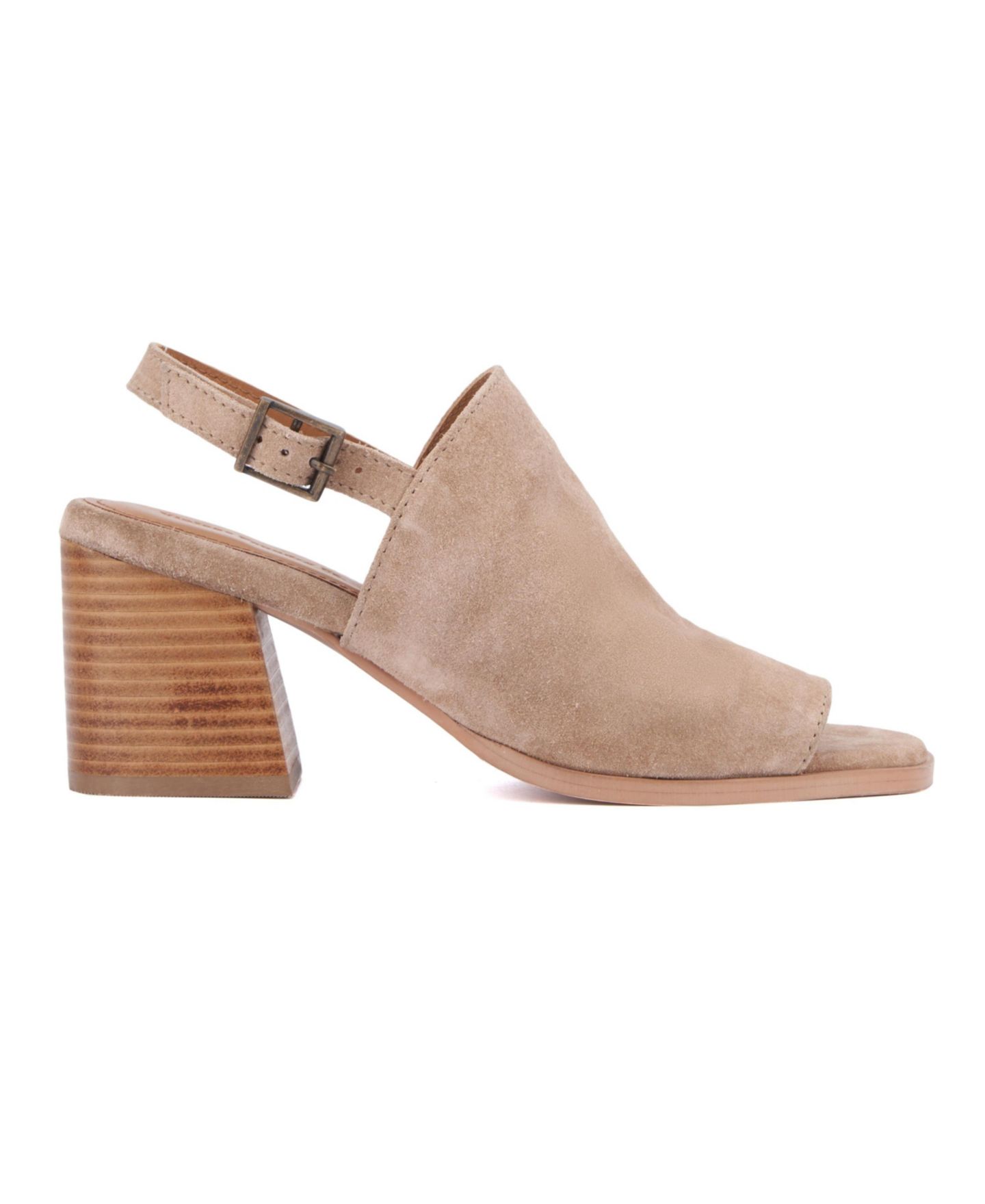 Женские сандалии Vintage Foundry Co Jayden Heel, цвет: Бежевый — фото 4