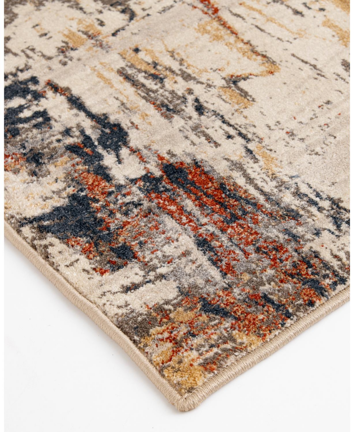 Km Home Closeout!  Merit Desmona 7'10''x9'10' Area Rug In Multi