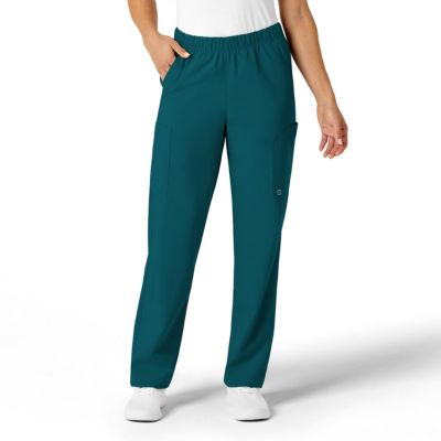 Plus Size W123 Unisex Multi-Cargo Scrub Pant