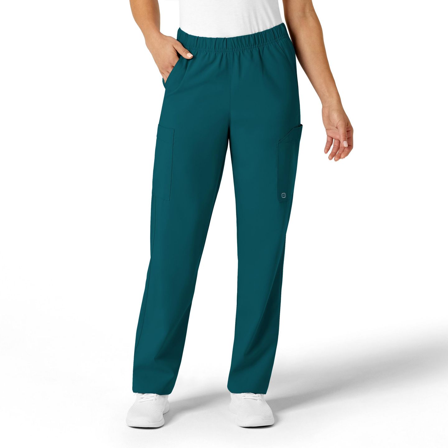 Брюки Wink Plus Size W123 Unisex Multi-Cargo Scrub Pant Regular, цвет: Синий, вариант 1 — фото 1