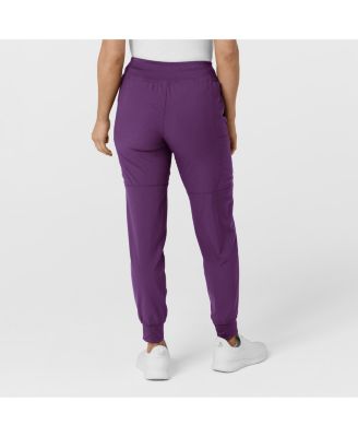 Petite W123 Comfort Waist Cargo Jogger Scrub Pant