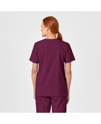 Women's W123 Unisex 4 Pocket Utility Scrub Top