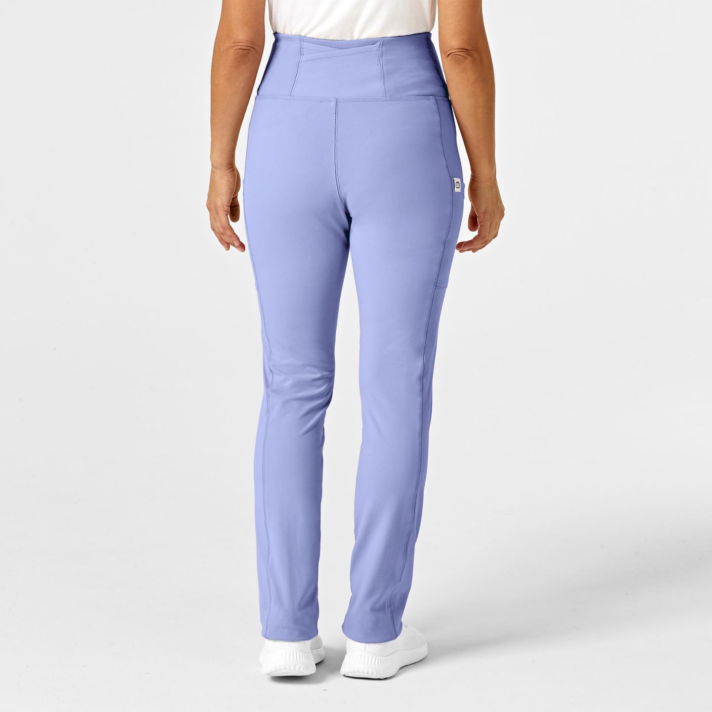 Женские брюки Wink Renew Straight Leg Yoga Scrub Pant Regular, цвет: Синий — фото 2