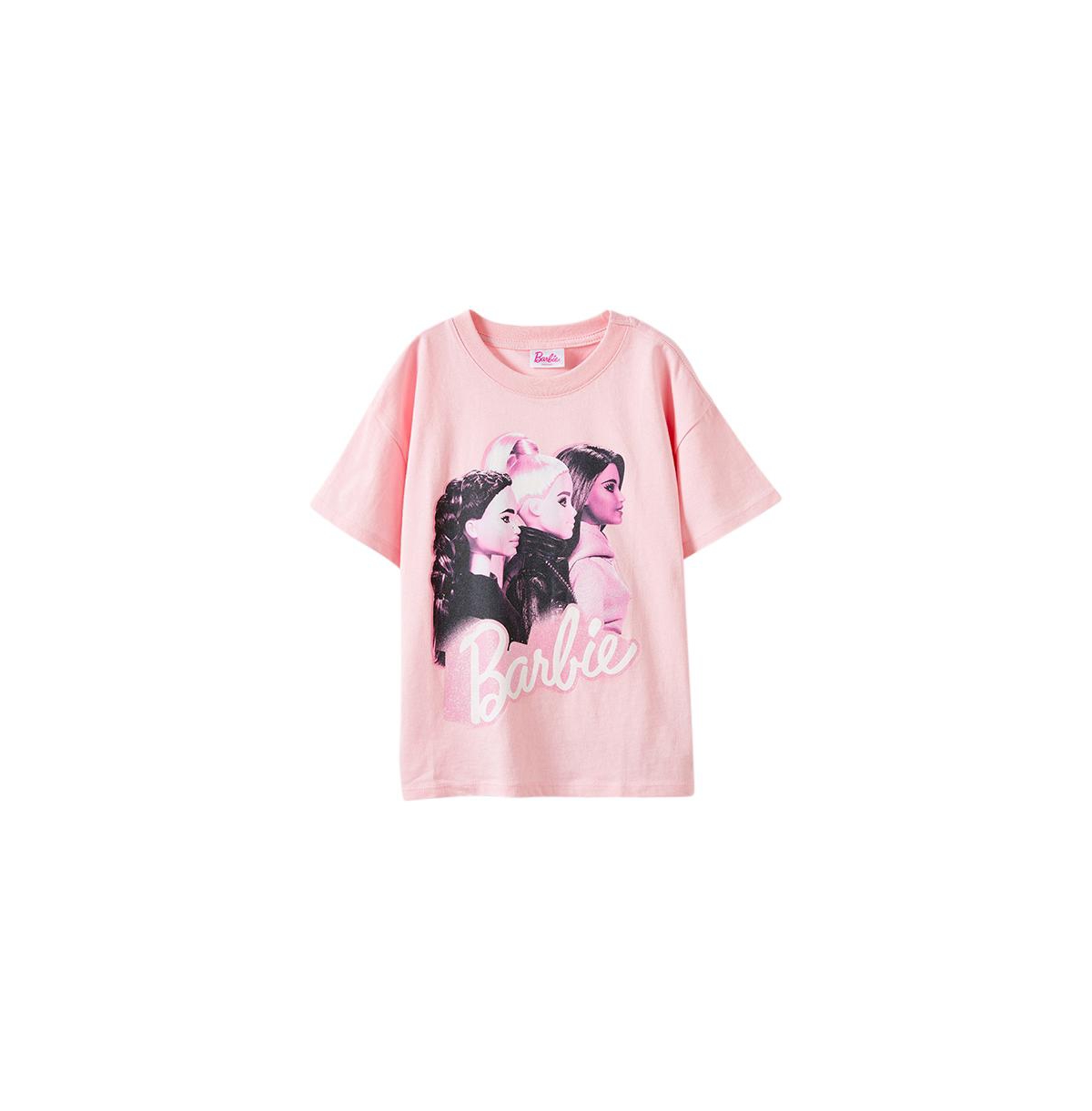 Cotton On Little Girls License Drop Shoulder Short Sleeve Tee -blush
