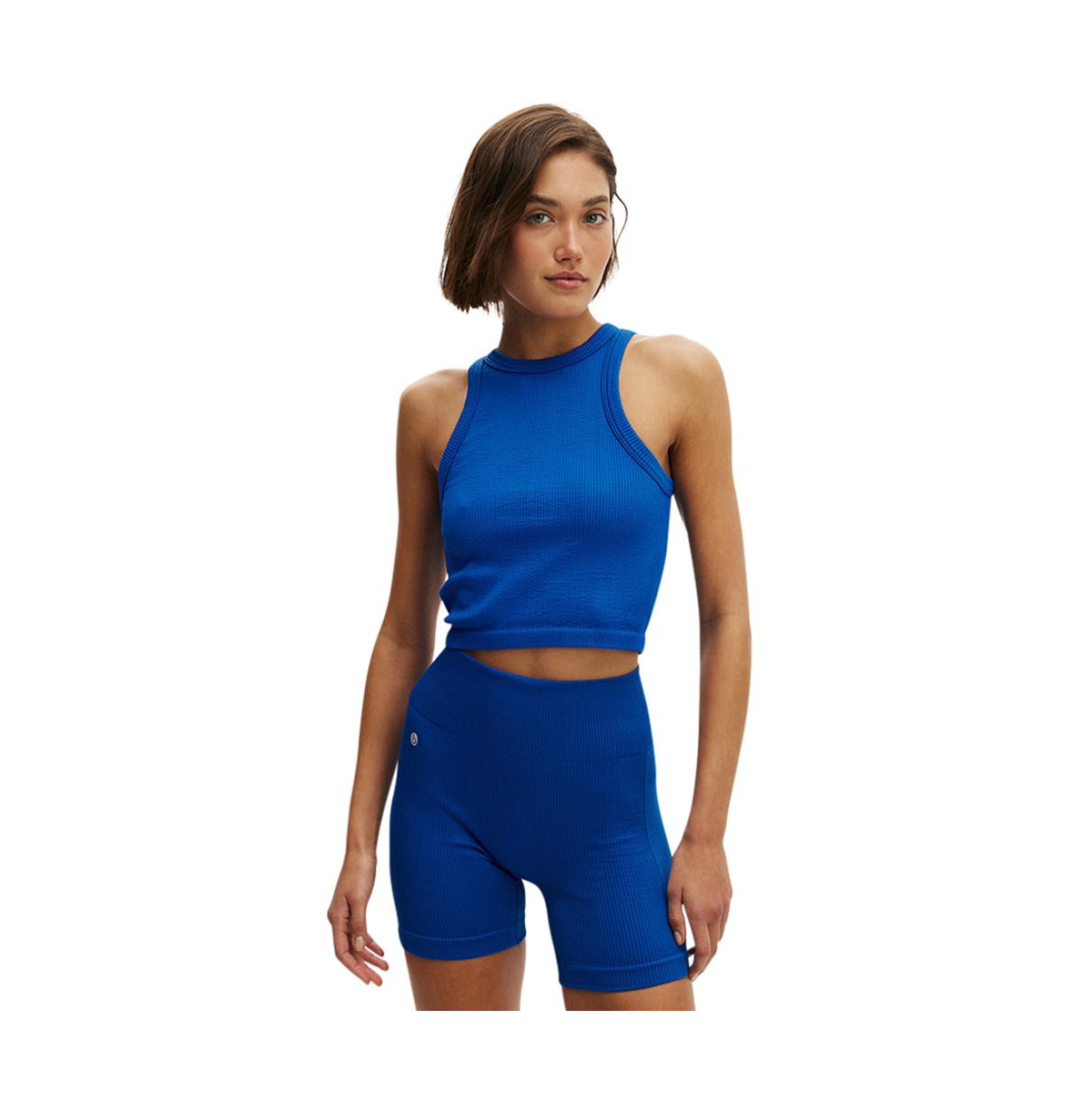Cotton On Women's Seamless Rib Bike Short