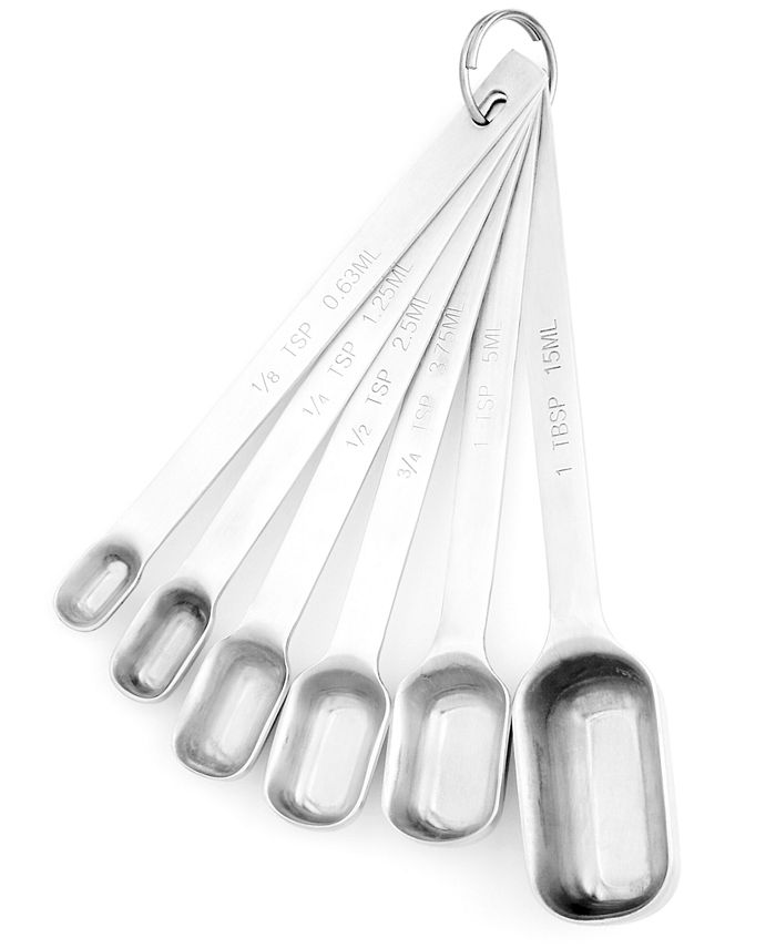 Martha Stewart Stainless Steel 4-pc. Measuring Spoon, Color: St