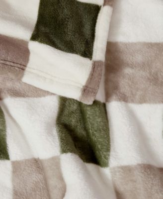 CLOSEOUT! Plush Ultra Soft Throw, 50" x 70"