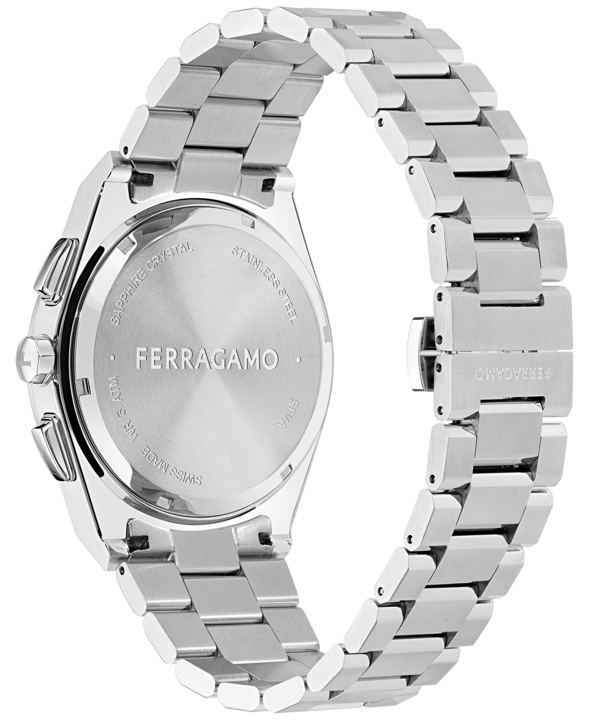 Ferragamo Gancini-dial 42mm In Stainless