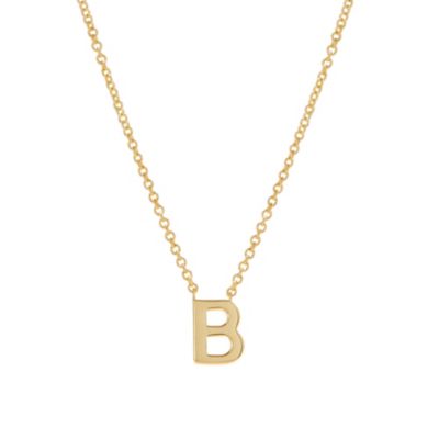 Ana Luisa Gold Initial Necklace - Letter Necklace - Letter b