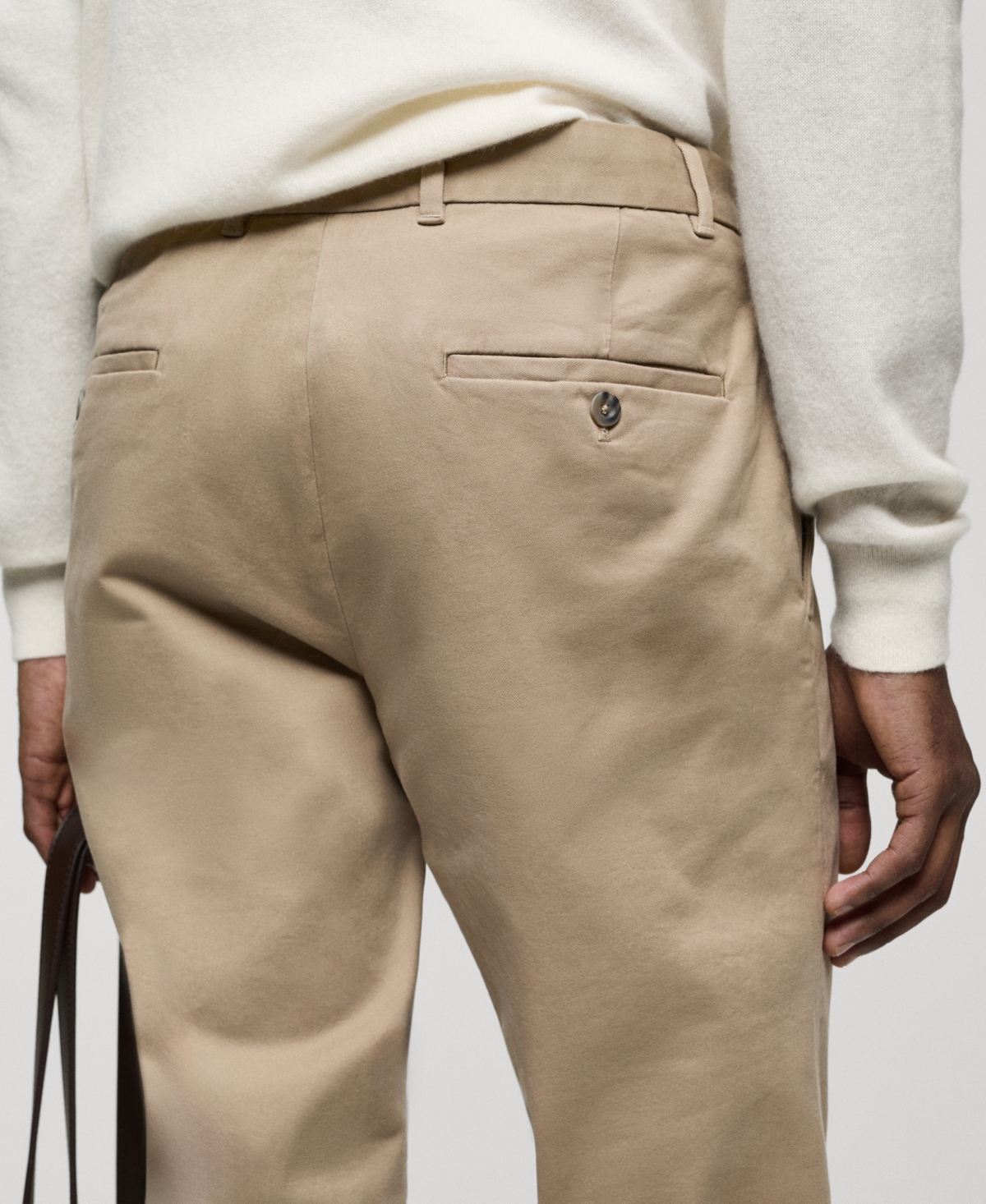 Mango Men's Slim-Fit Serge Chino Trousers