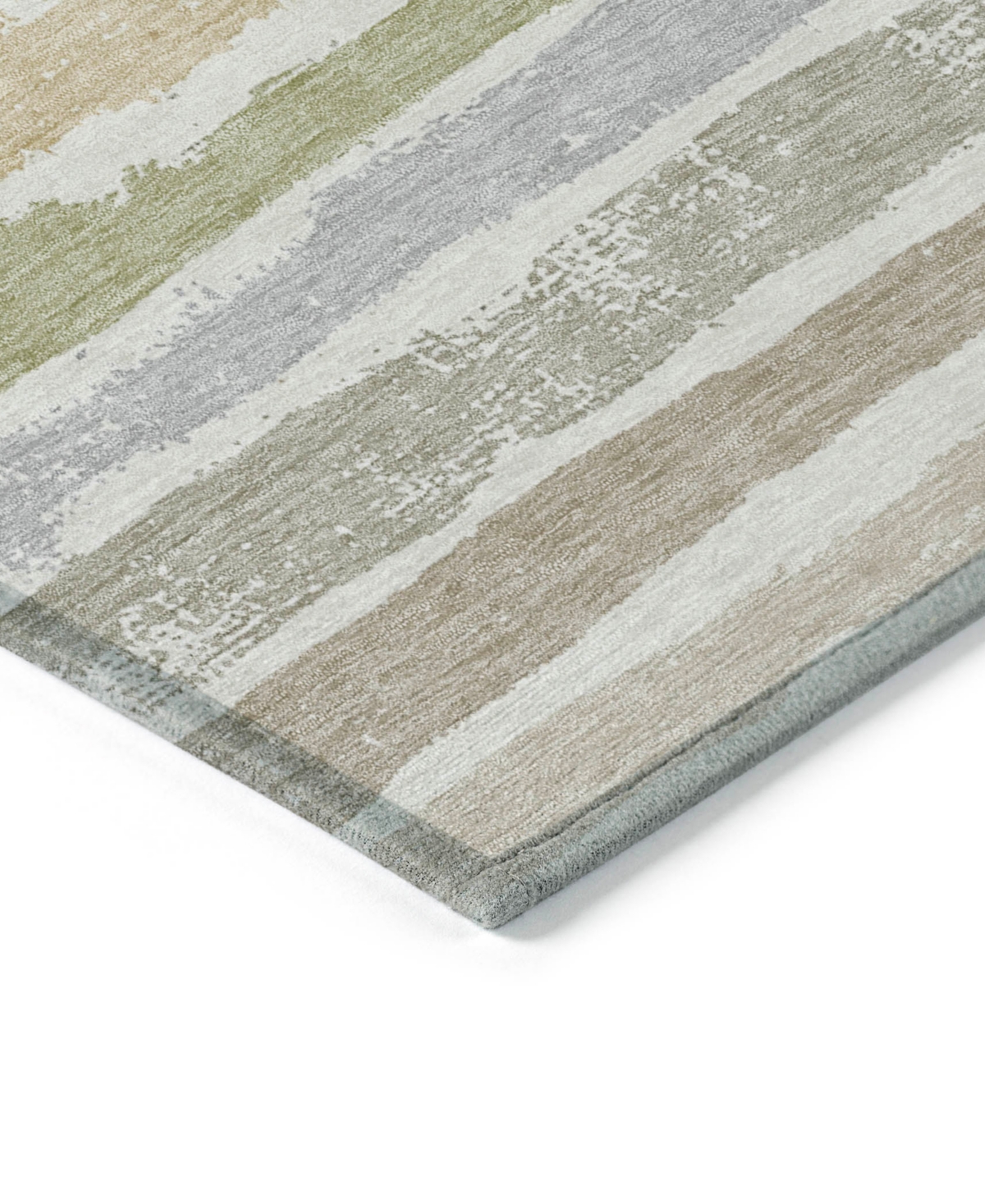 Addison Chantille Machine Washable Acn1019 9'x12' Area Rug In Ivory