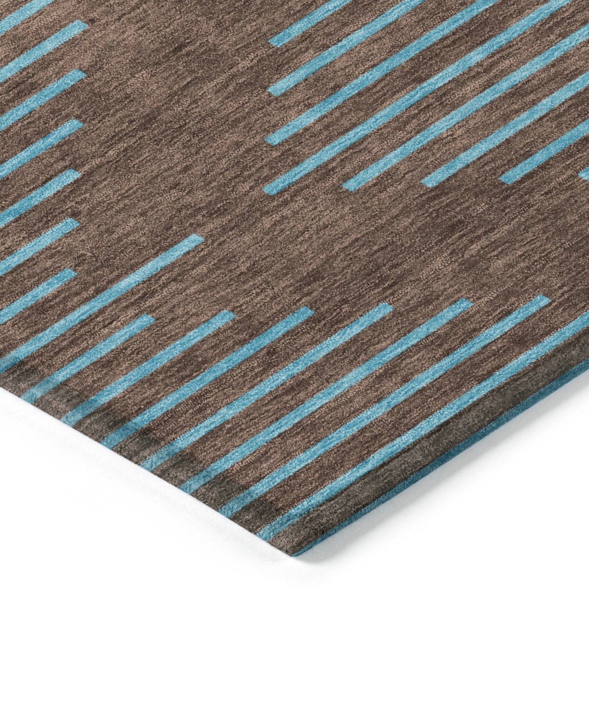 Addison Chantille Machine Washable Acn1017 9'x12' Area Rug In Brown