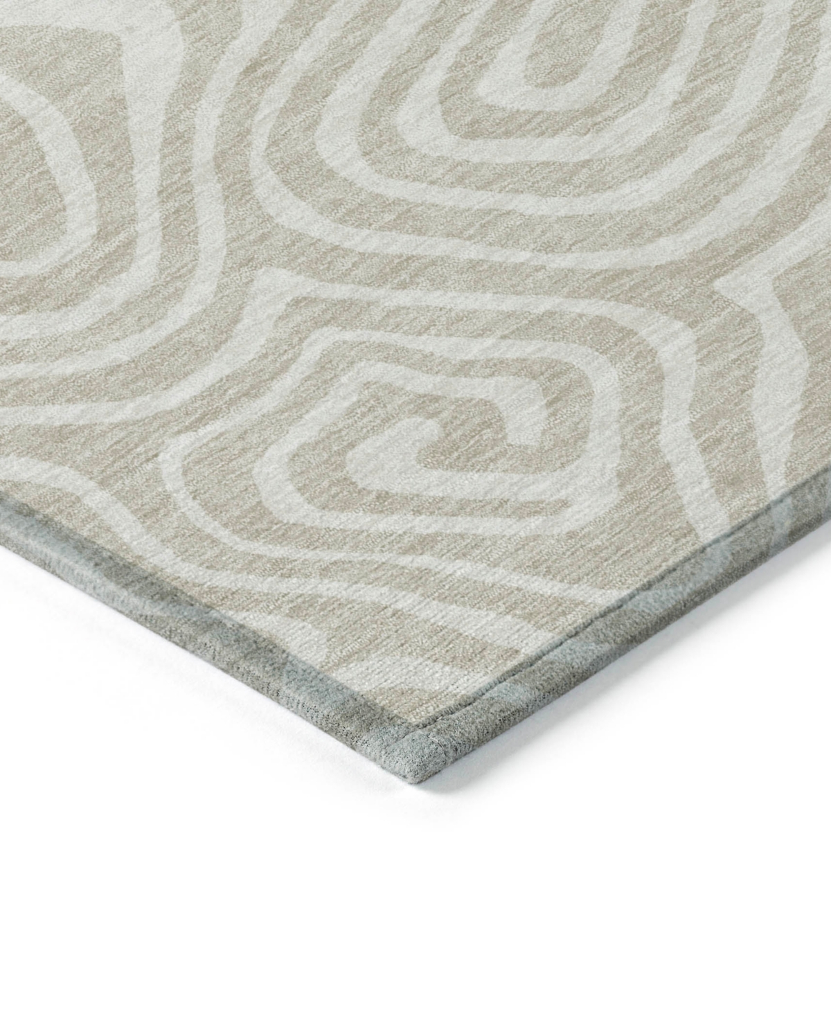 Addison Chantille Machine Washable Acn1020 8'x10' Area Rug In Beige