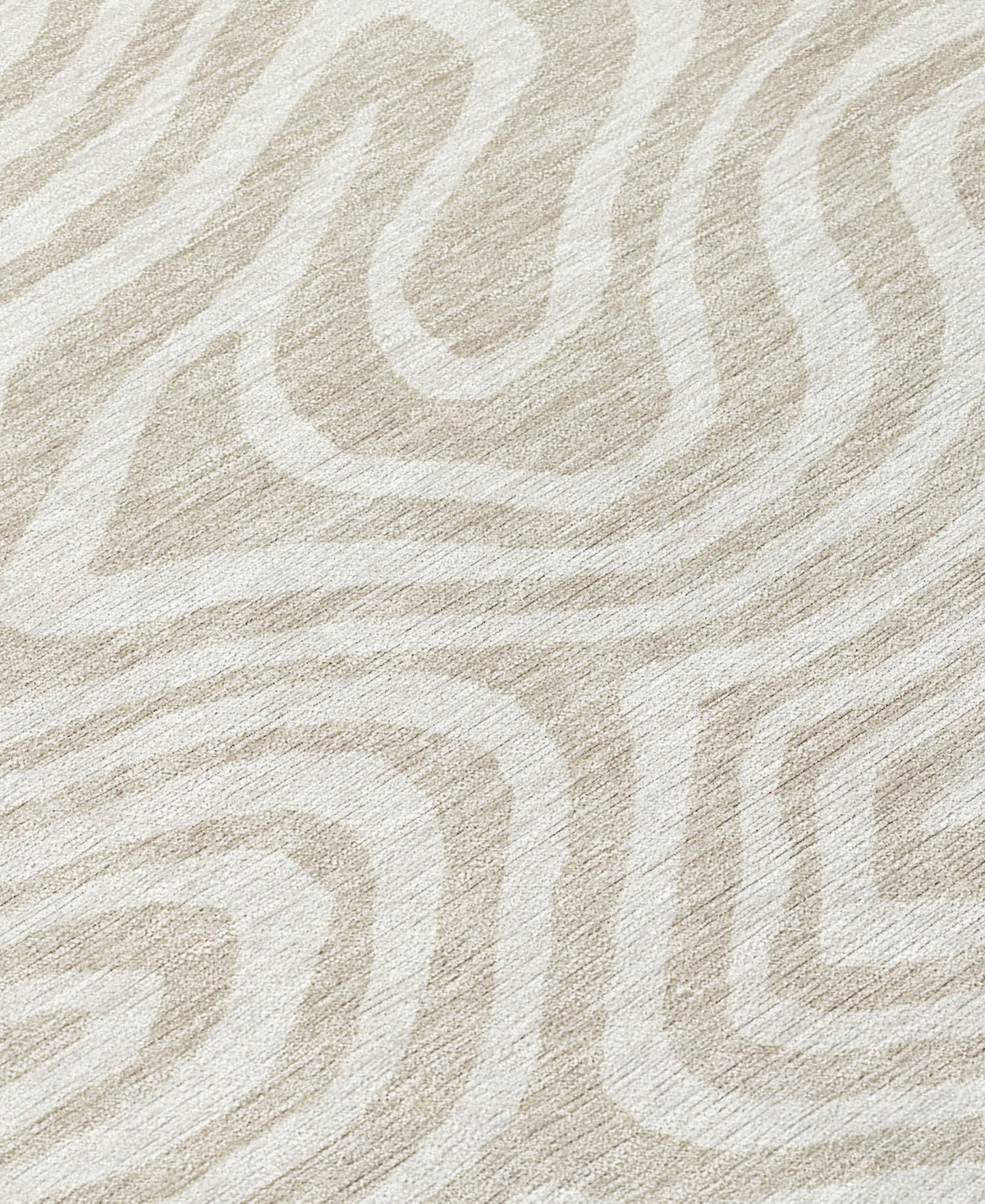 Addison Chantille Machine Washable Acn1020 8'x10' Area Rug In Beige