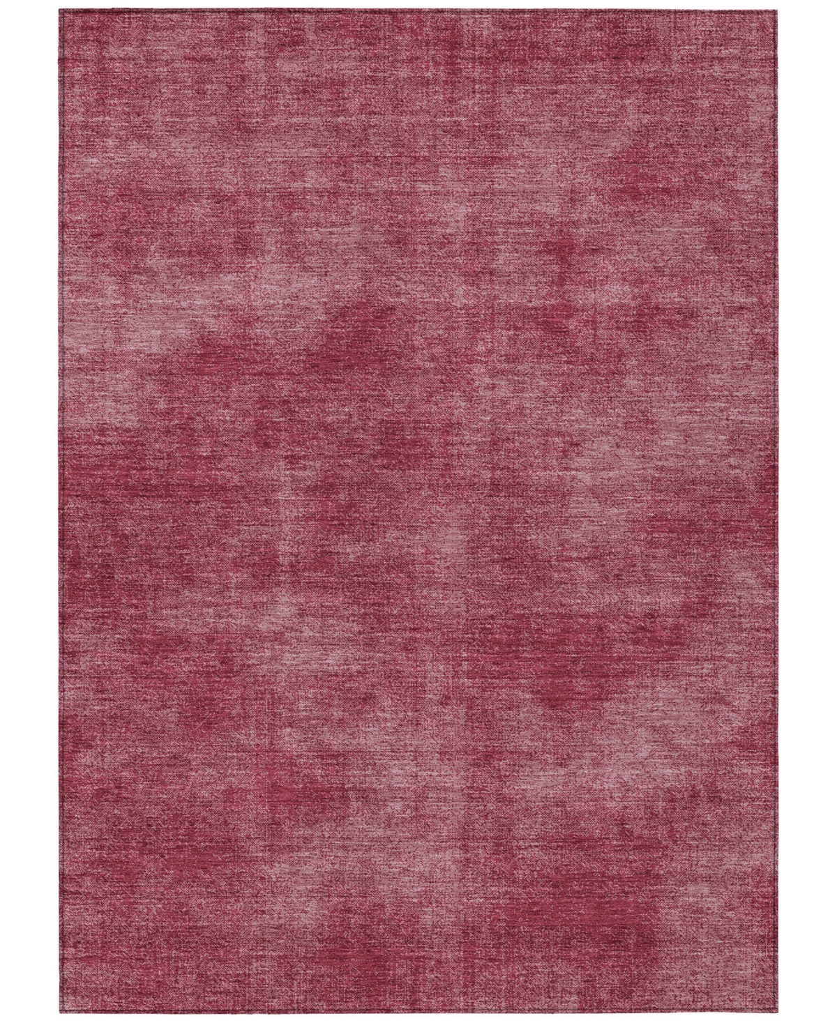 Addison Chantille Machine Washable Acn1018 5'x7'6''area Rug In Cranberry